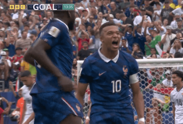MBAPPEEEEE! Super gol, Franca në epërsi ndaj Irakut