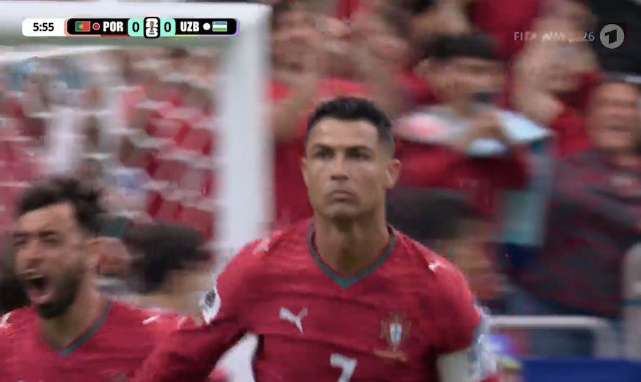 RONALDOOOOOOOOO! Ylli portugez realizon gol ndaj Uzbekistanit