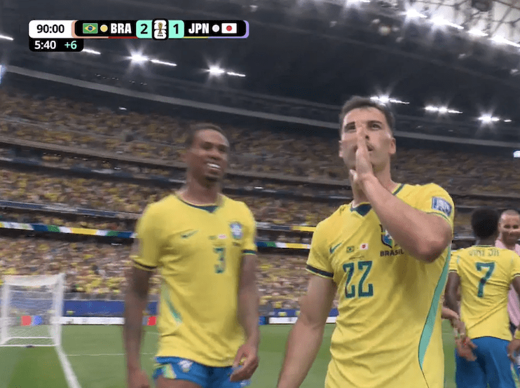 GOOOOOOOL! Brazili shënon krejt në fund, afër fitores ndaj Japonisë