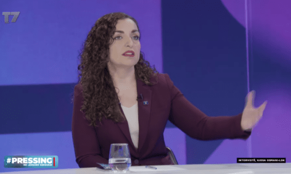  “Nga Institucionet amerikane më është thënë se qeveria Kurti atyre u ka thënë se lidhja me Amerikën,  me gazin amerikan e dëmton sigurinë nacionale të Kosovë’’, Vjosa Osmani