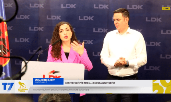 Vjosa Osmani: VV-ja s’ka asnjë arsye që ta refuzojë emrin tim për presidente