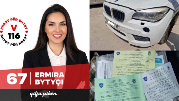 Kandidatja e VV-së pë deputete: Ja sa ia pashë hajrin fushatës, mijëra kilometra, disa gjoba dhe një aksident të vogël