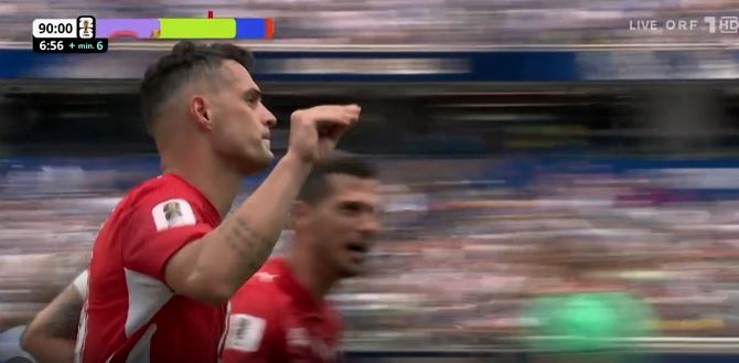 XHAAAAKAAAAA shënon gol për Zvicrën