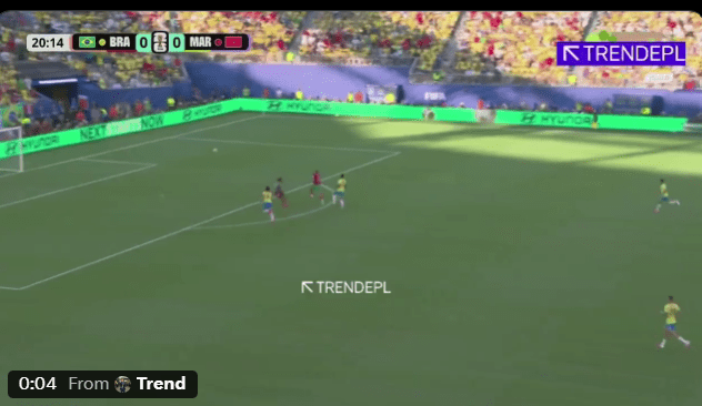 GOOOOOL – Maroko kalon në epërsi ndaj Brazilit