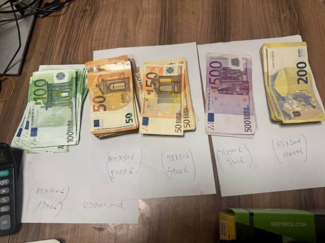 Sekuestrohen afro 30 mijë euro dhe mall i padeklaruar në Han të Elezit