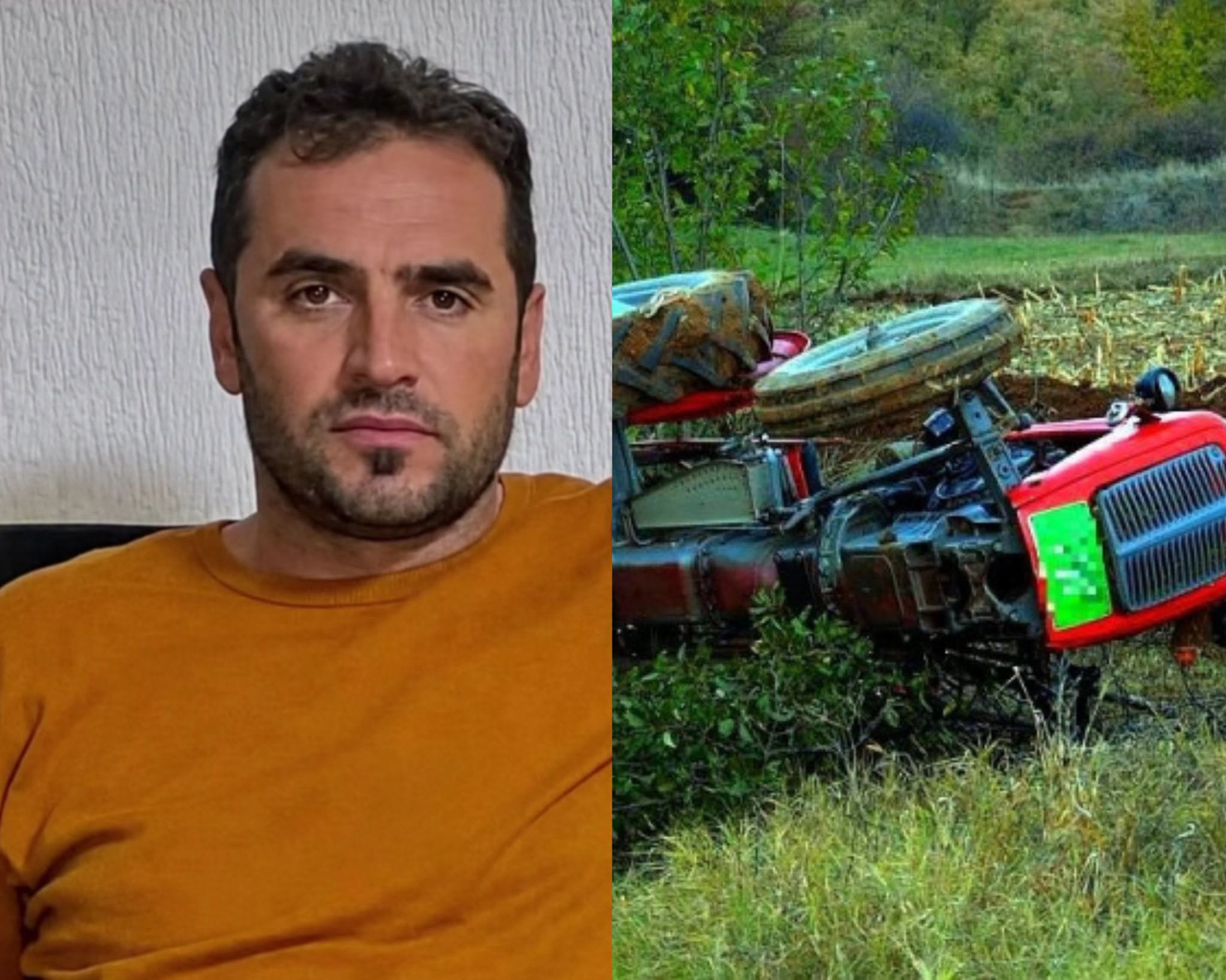 E dhimbshme: Sot i jepet lamtumira e fundit 42-vjeçarit që vdiq pasi u rrokullis me traktor në Gremnik të Klinës