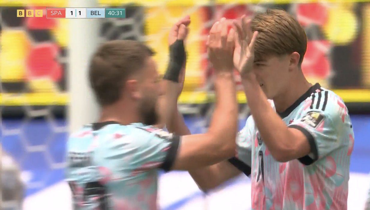 GOOOL: Belgjika barazon rezulatin ndaj Spanjës