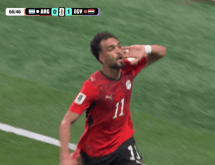 GOOOOOL! Egjipti shënon edhe golin e dytë ndaj Argjentinës