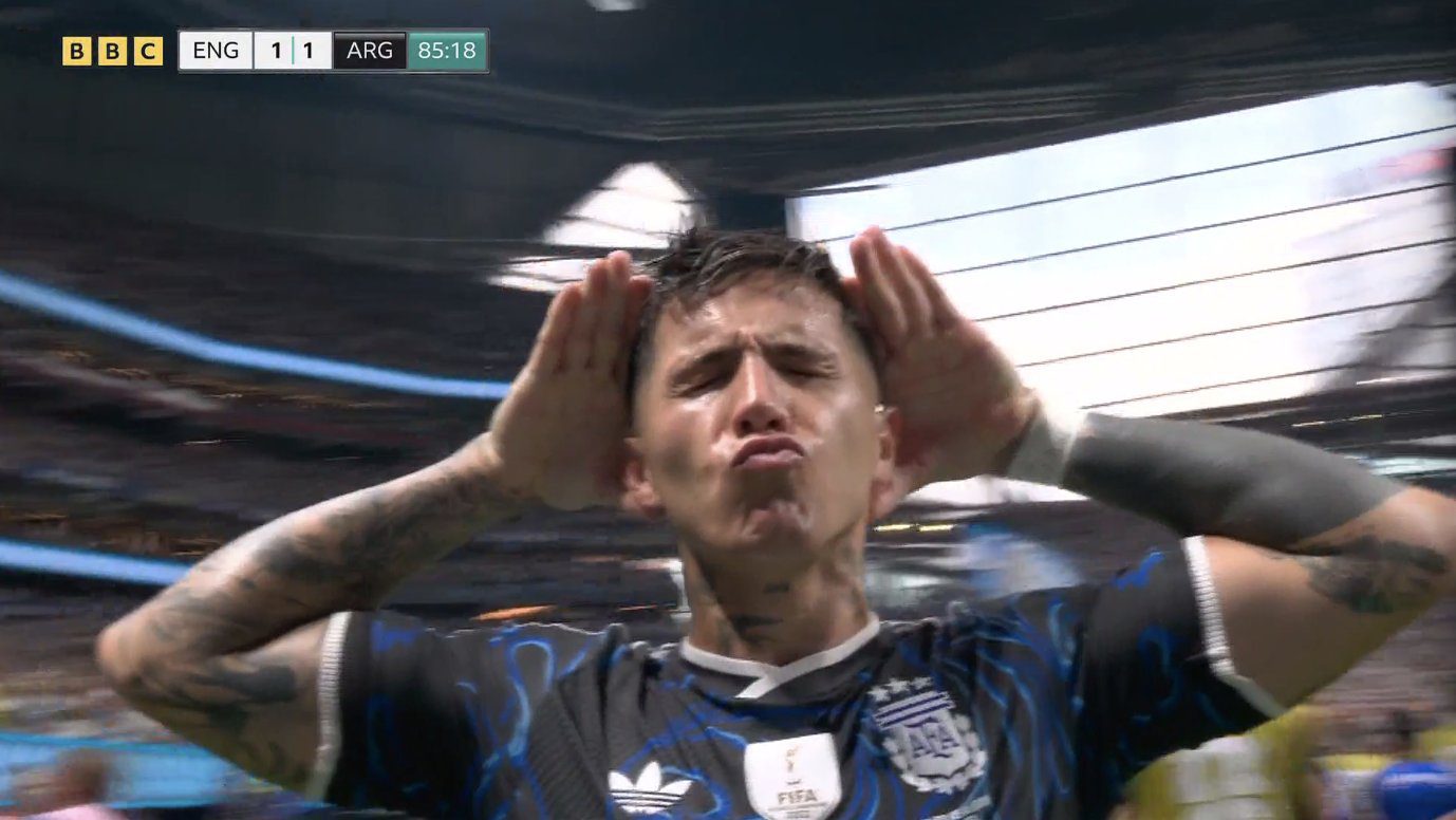 GOOOOOOOOOOOL! Enzo Fernandez realizon gol të bukur ndaj Anglisë, barazohet gjithçka
