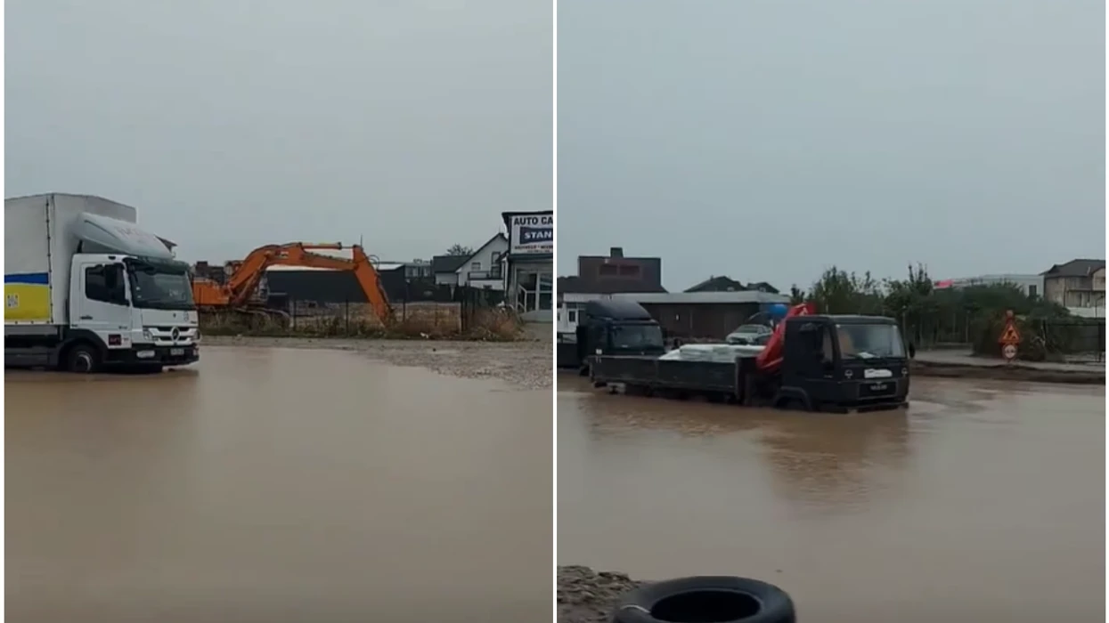 Vërshimet bllokojnë rrugën Ferizaj–Shkup