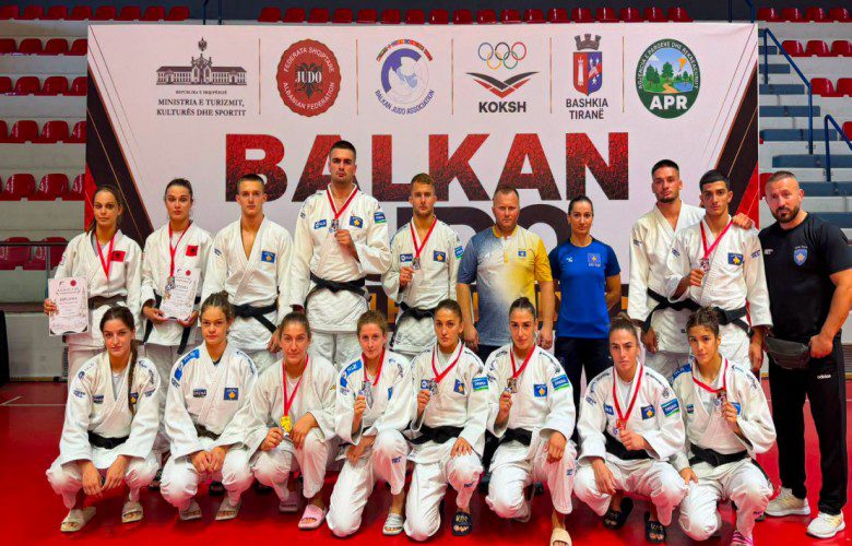 Kosova shkëlqen në Kampionatin Ballkanik të Xhudos, fiton nëntë medalje