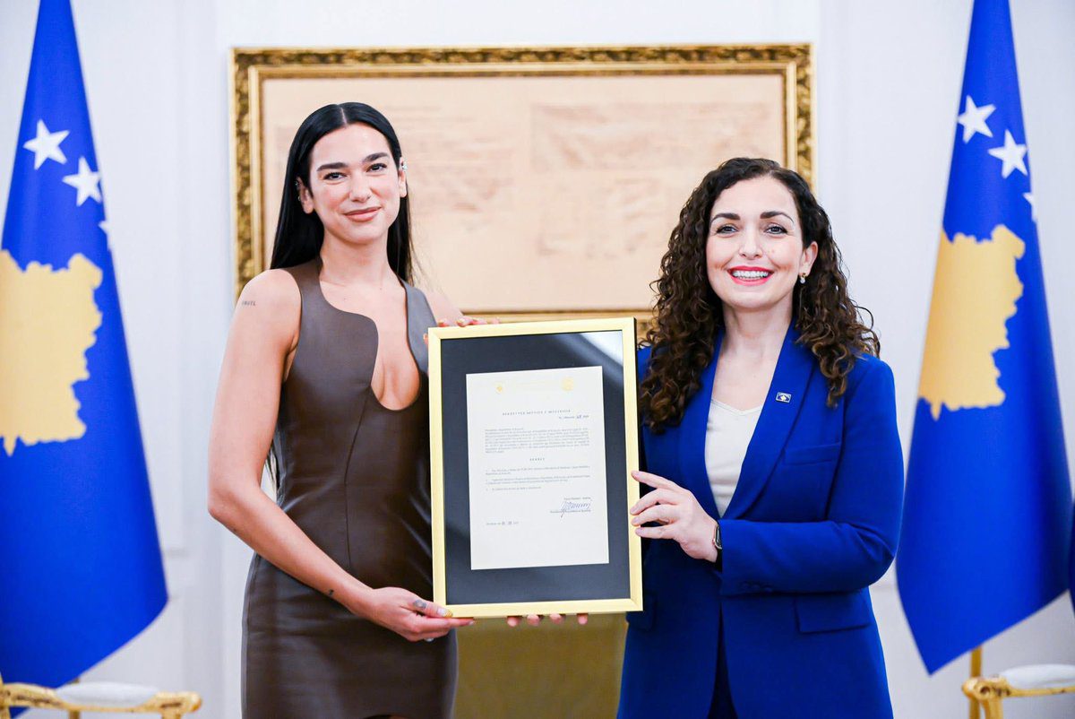 Osmani: Dua Lipa bëri njerëzit të dashurohen me Kosovën
