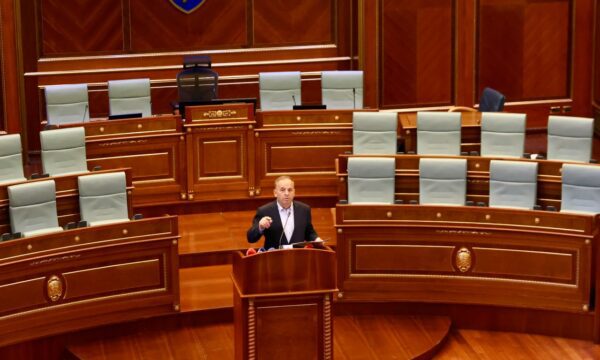 Deputetët e PDK’së sërish në sallën e kuvendit, Reçica: Vandali Kurti s’mund t’ua marrë deputetëve mandatin, Kuvendi të konstituohet