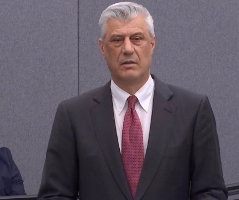 Hashim Thaçi dënohet me 25 vjet burg
