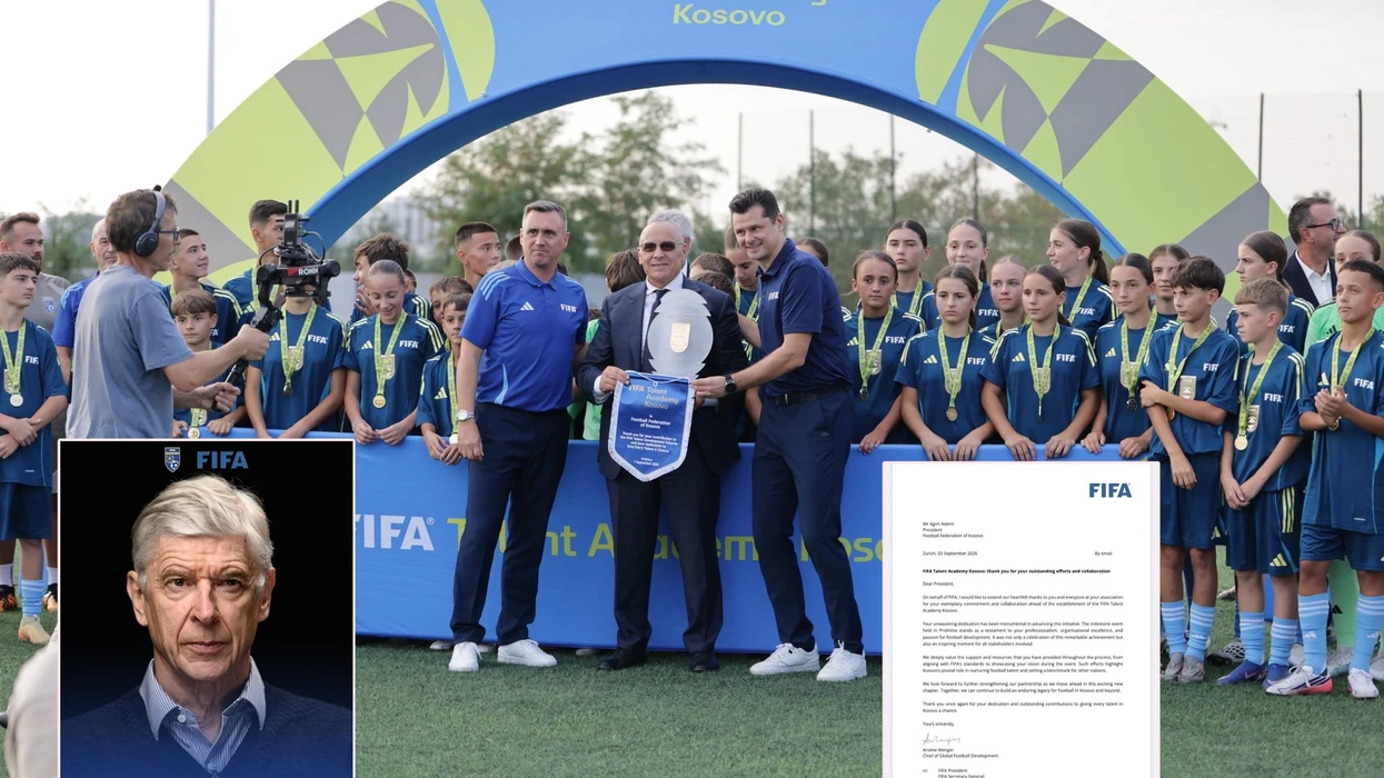 Wenger i dërgon FFK-së një letër falënderimi dhe vlerësimi pas inaugurimit të “FIFA Talent Academy Kosova”
