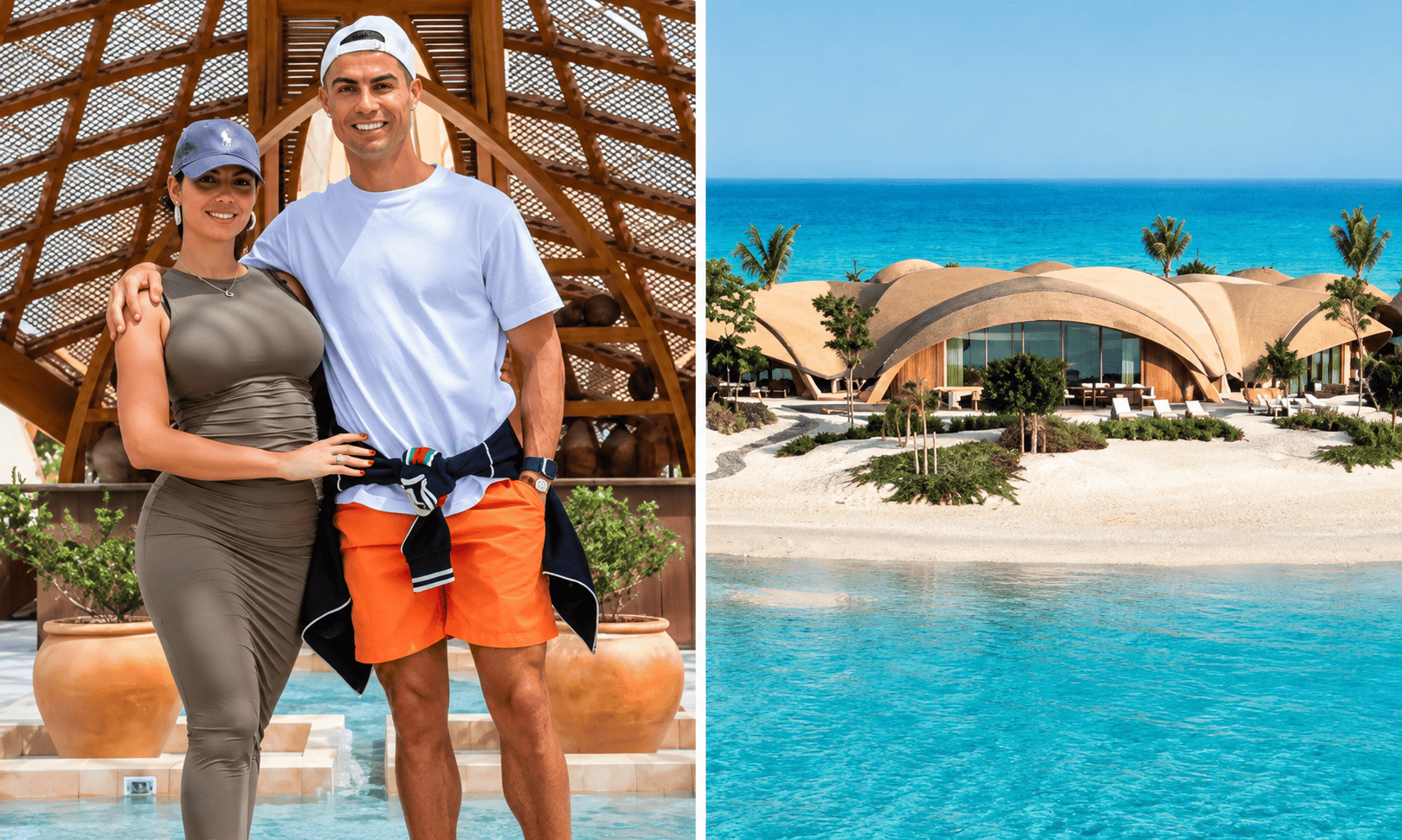 Ronaldo dhe Georgina blejnë dy vila luksoze në një ishull privat të Detit të Kuq
