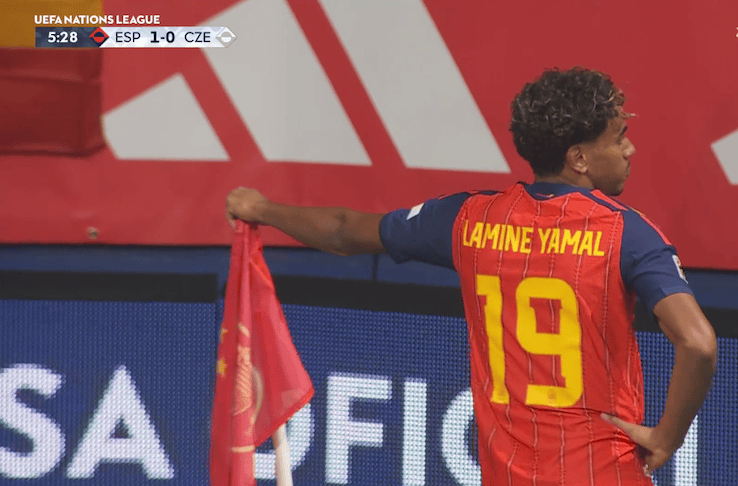 Lamine Yamal nuk është ‘normal’, shënon super gol ndaj Çekisë