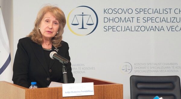 Reagimet në Kosovë dhe ligji për Specialen, Trendafilova: Mbetemi të palëkundur, askush s’mund t’u diktojë gjykatësve si ta zbatojnë ligjin